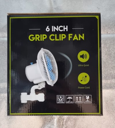 6" Grip Clip Oscillating Fan - Image 2