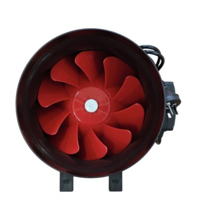 Black Plastic Inline Tube Fan - Image 7